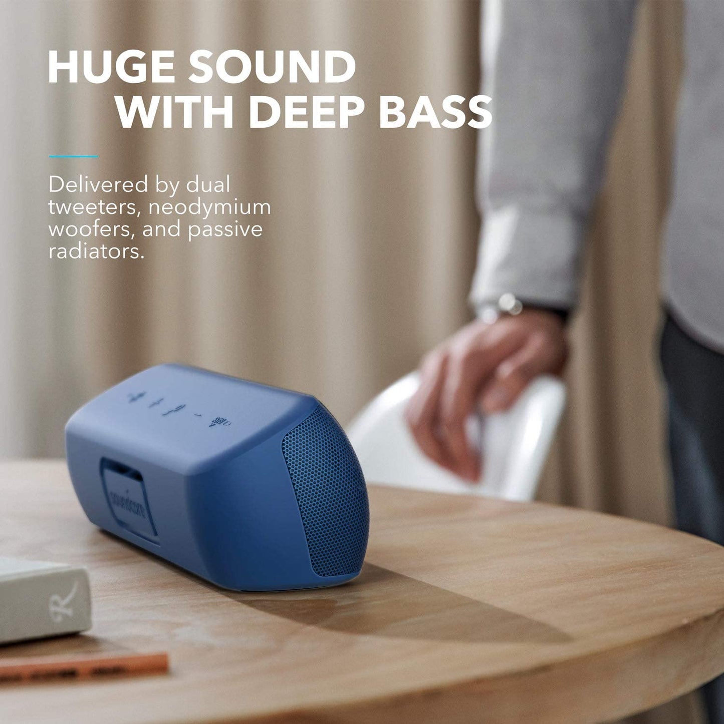 Motion+ | Portable Speaker with Intense Bass