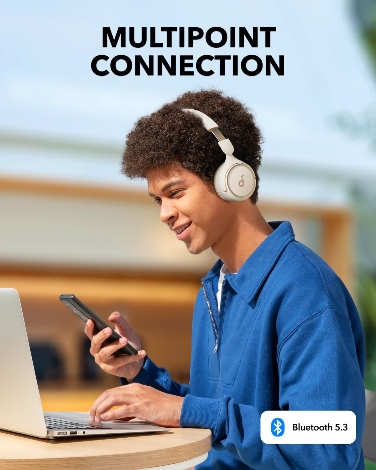 soundcore H30i Wireless On-Ear Headphones