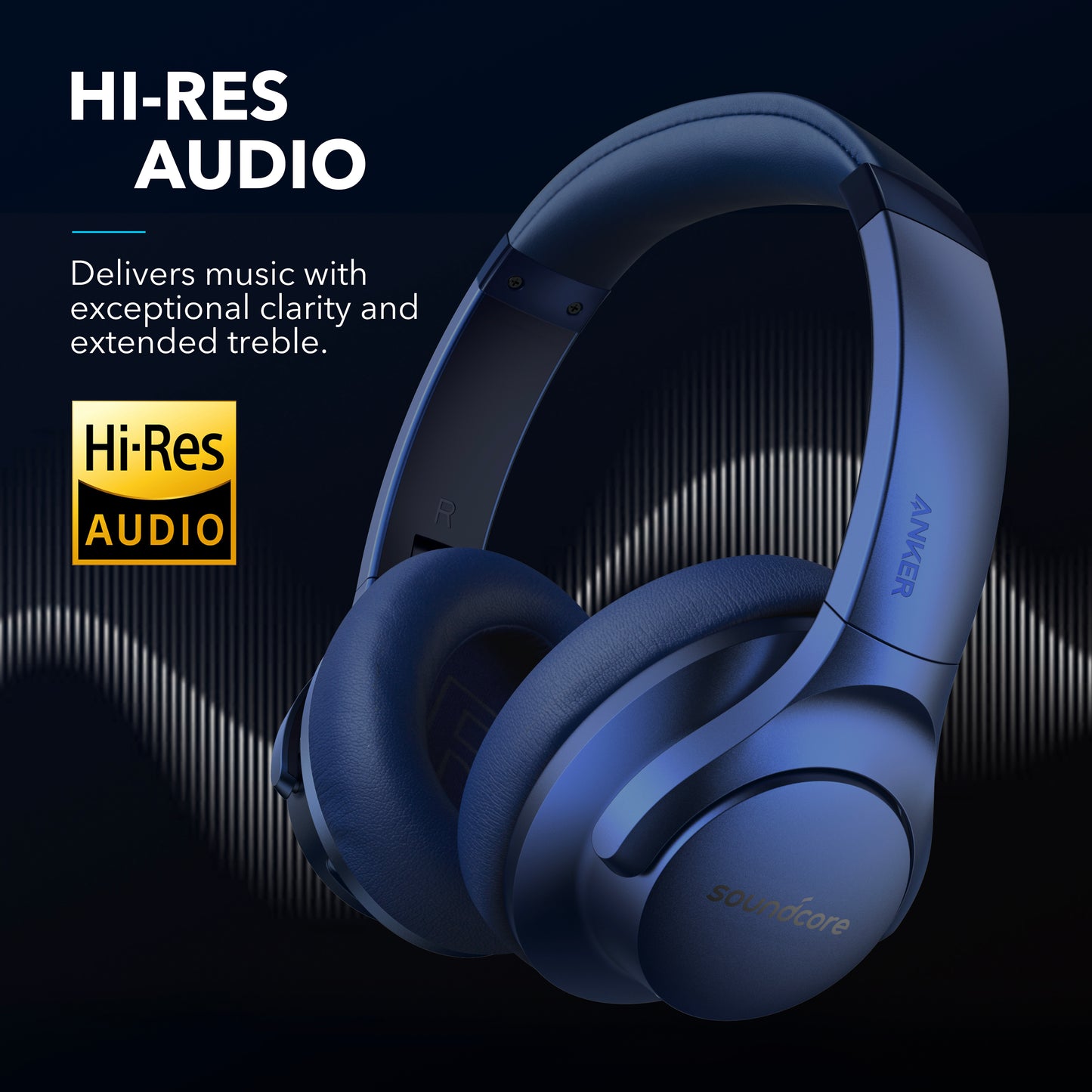 Life Q20 | Over-Ear Headphones with Hybrid ANC