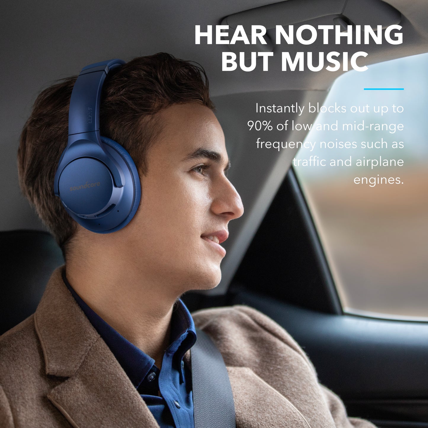 Life Q20 | Over-Ear Headphones with Hybrid ANC