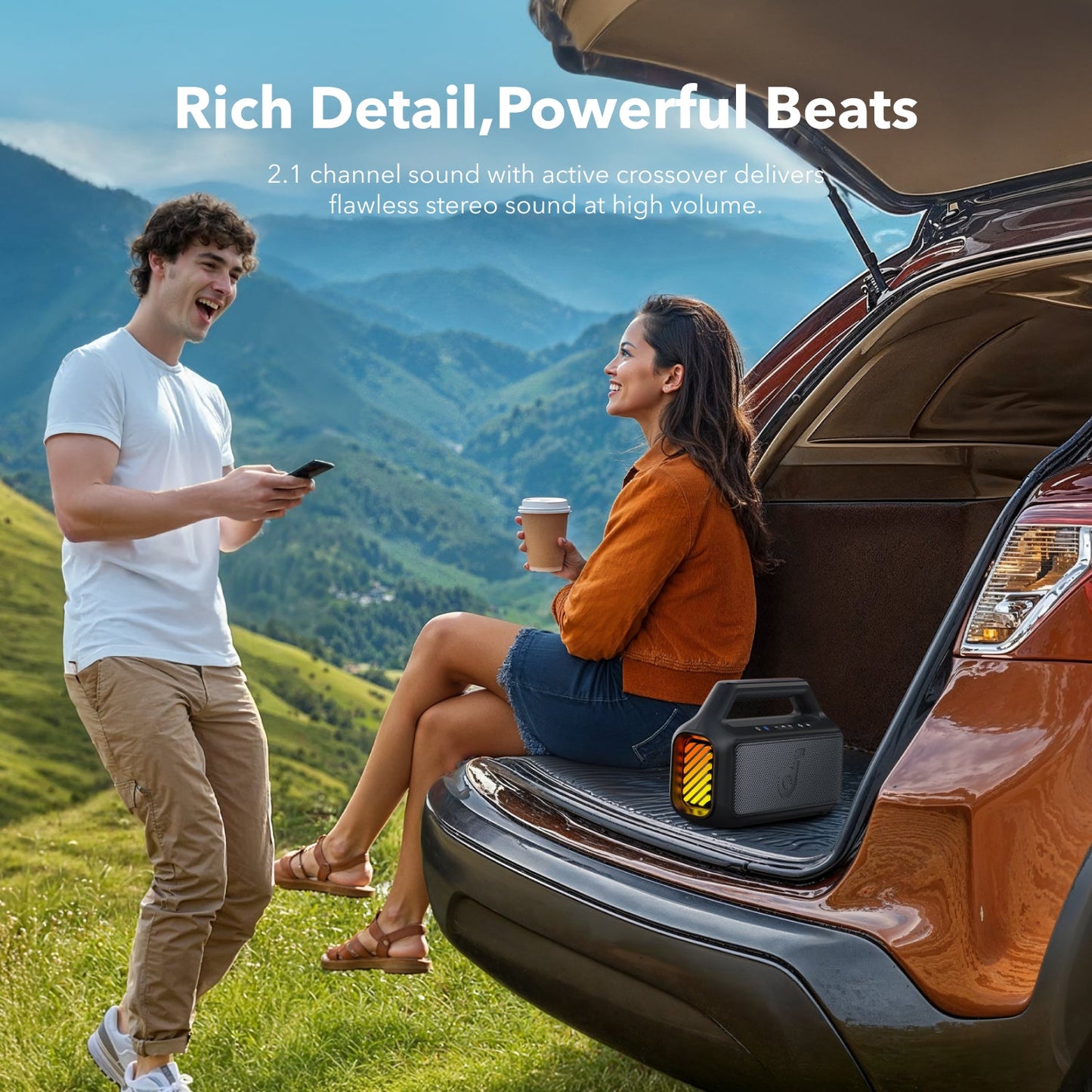 Soundcore Boom 2 weatherproof outdoor speaker system