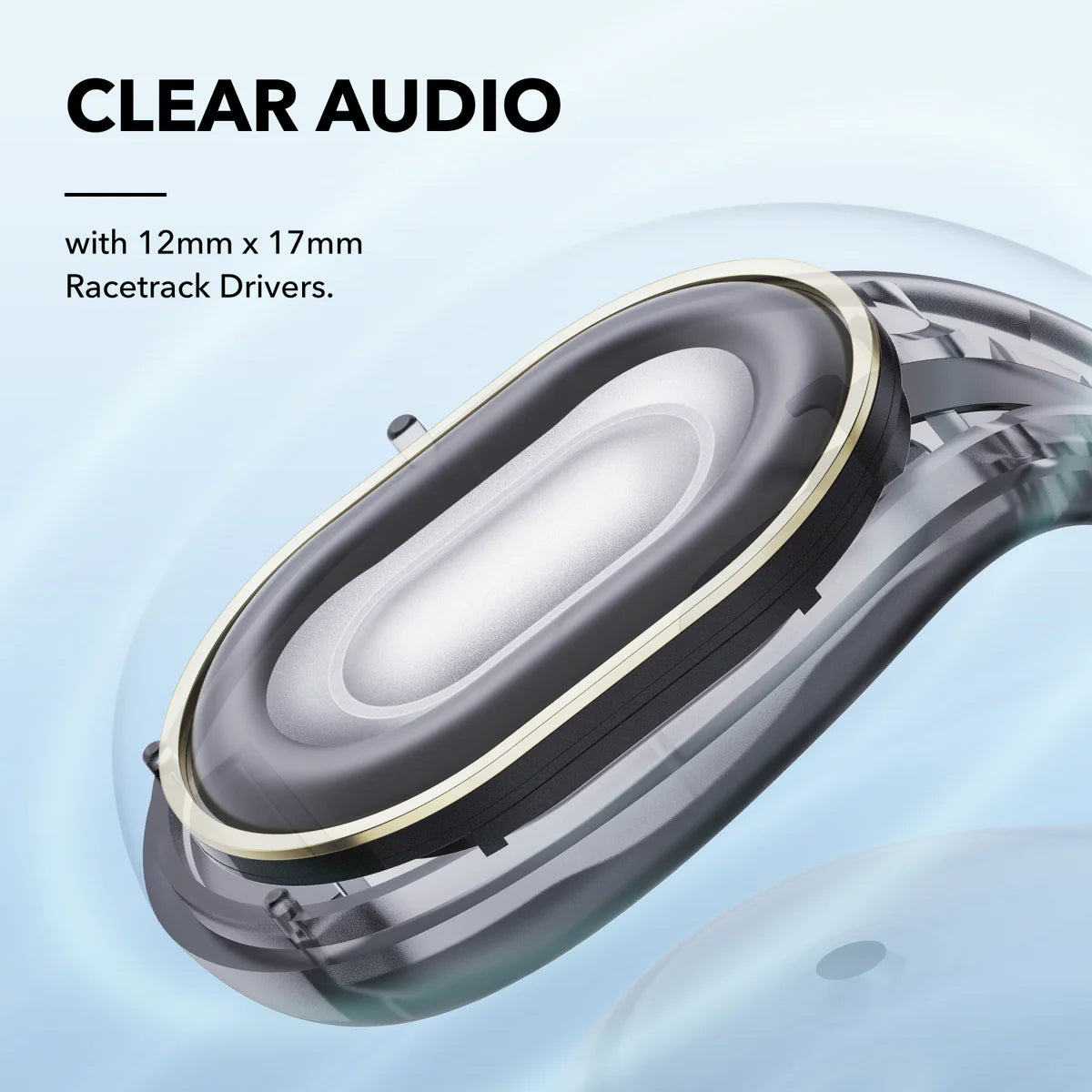 soundcore C30i | Open-Ear Clip Earbuds with Secure Fit