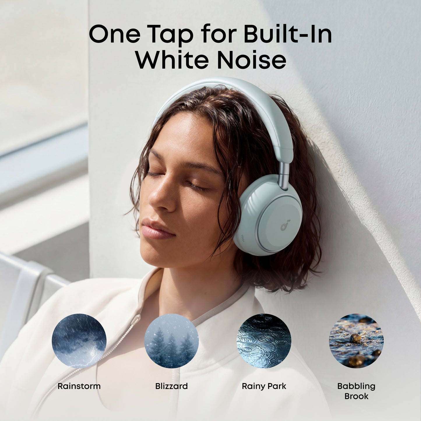 soundcore Space 2 | Comfortable Noise Cancelling Headphones with All-Day Wearing