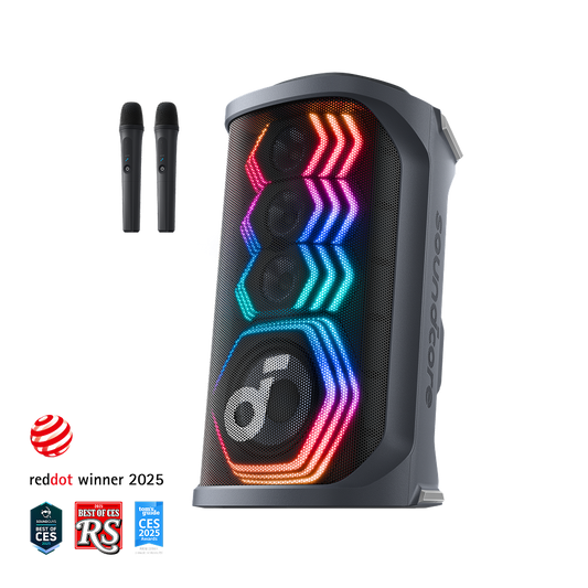 Rave 3S | AI Karaoke Party Speaker with 200W Sound