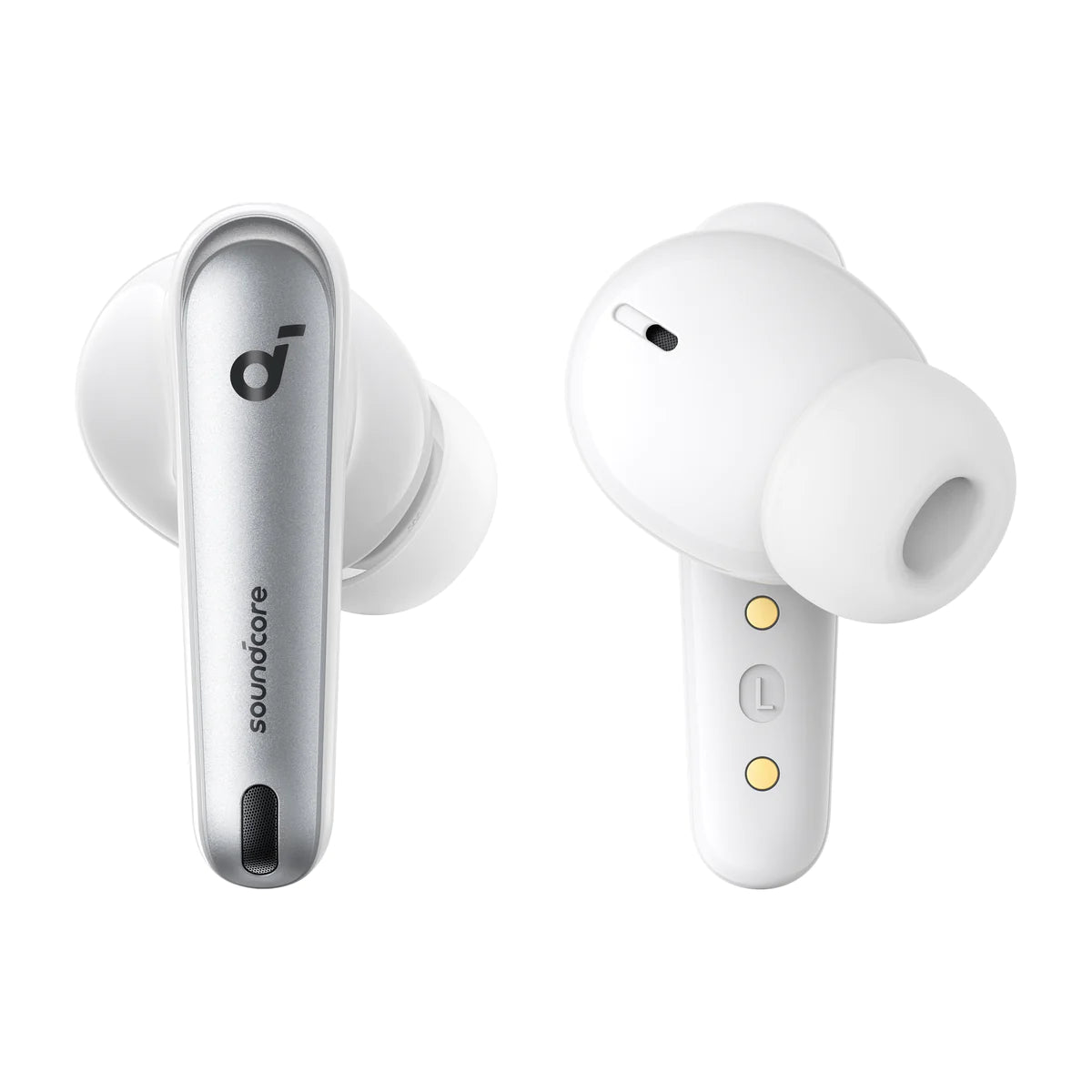 Liberty 4 NC Left and Right Replacement Earbuds - Clear White