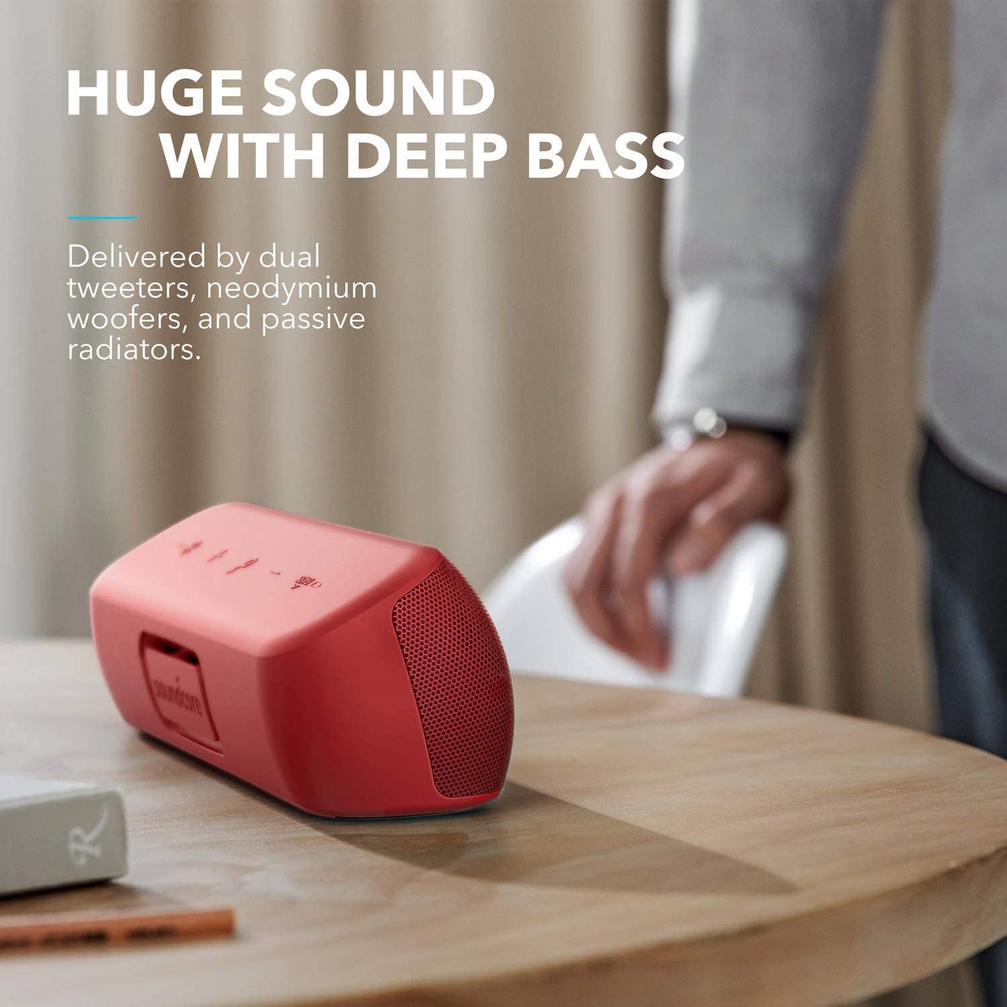 Motion+ | Portable Speaker with Intense Bass