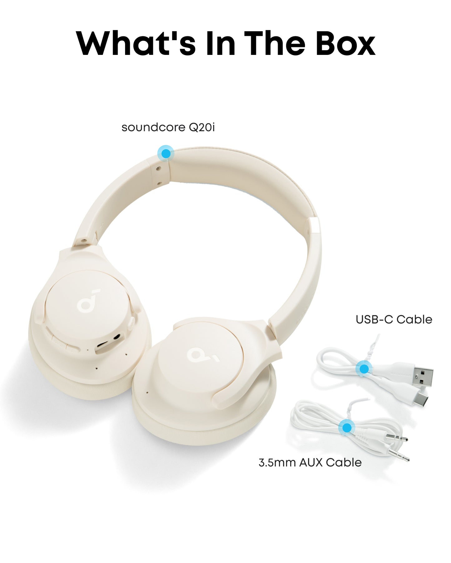 Q20i | Hybrid Active Noise Cancelling Headphones