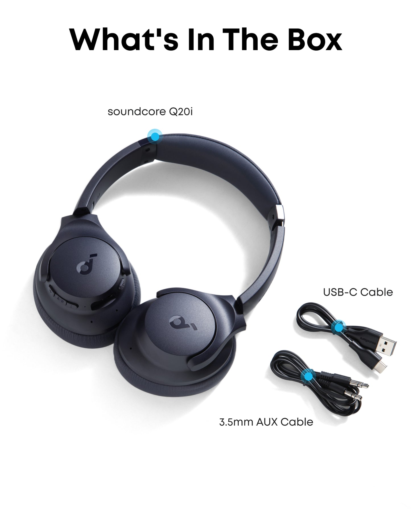 Q20i | Hybrid Active Noise Cancelling Headphones