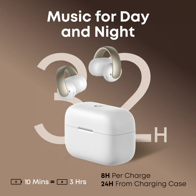 AeroClip |  Open-Ear Clip-On Earbuds with Adaptive Comfort