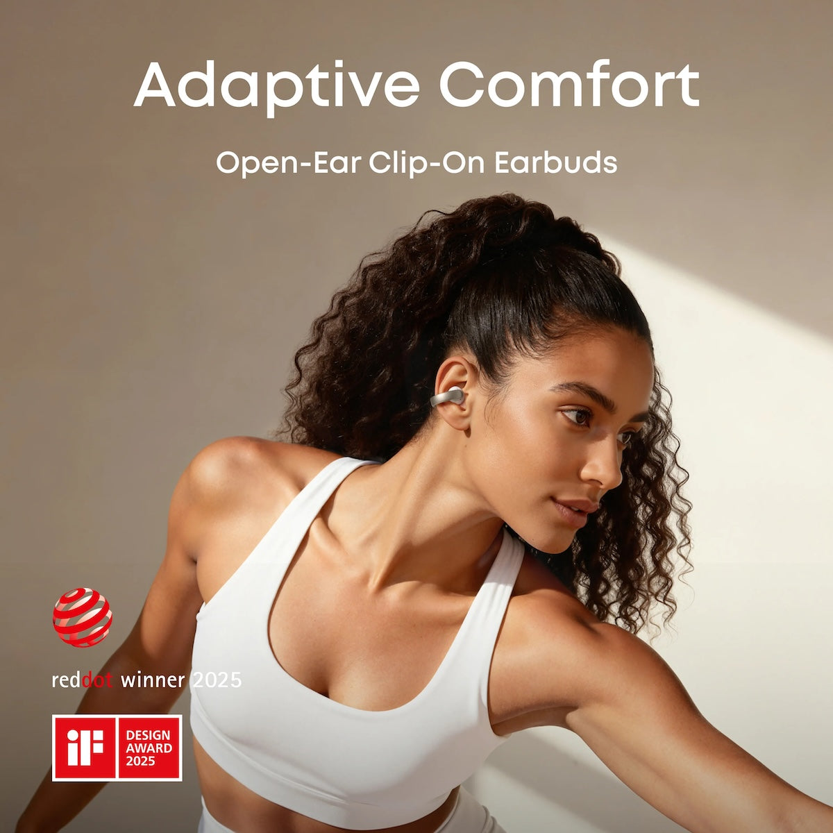AeroClip |  Open-Ear Clip-On Earbuds with Adaptive Comfort