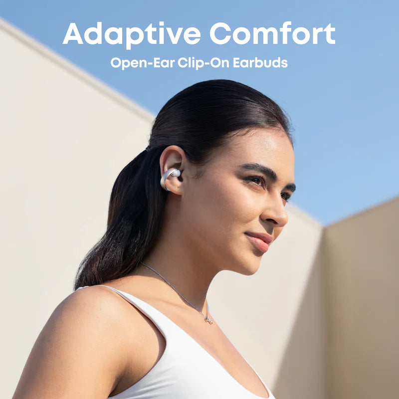 AeroClip |  Open-Ear Clip-On Earbuds with Adaptive Comfort