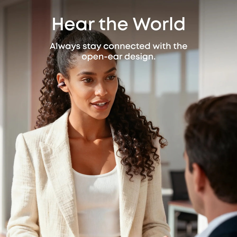 AeroClip |  Open-Ear Clip-On Earbuds with Adaptive Comfort