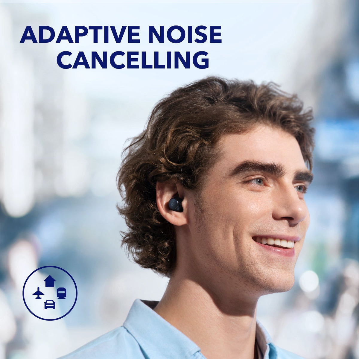 Space A40 Black | Long-Lasting Noise Cancelling Earbuds
