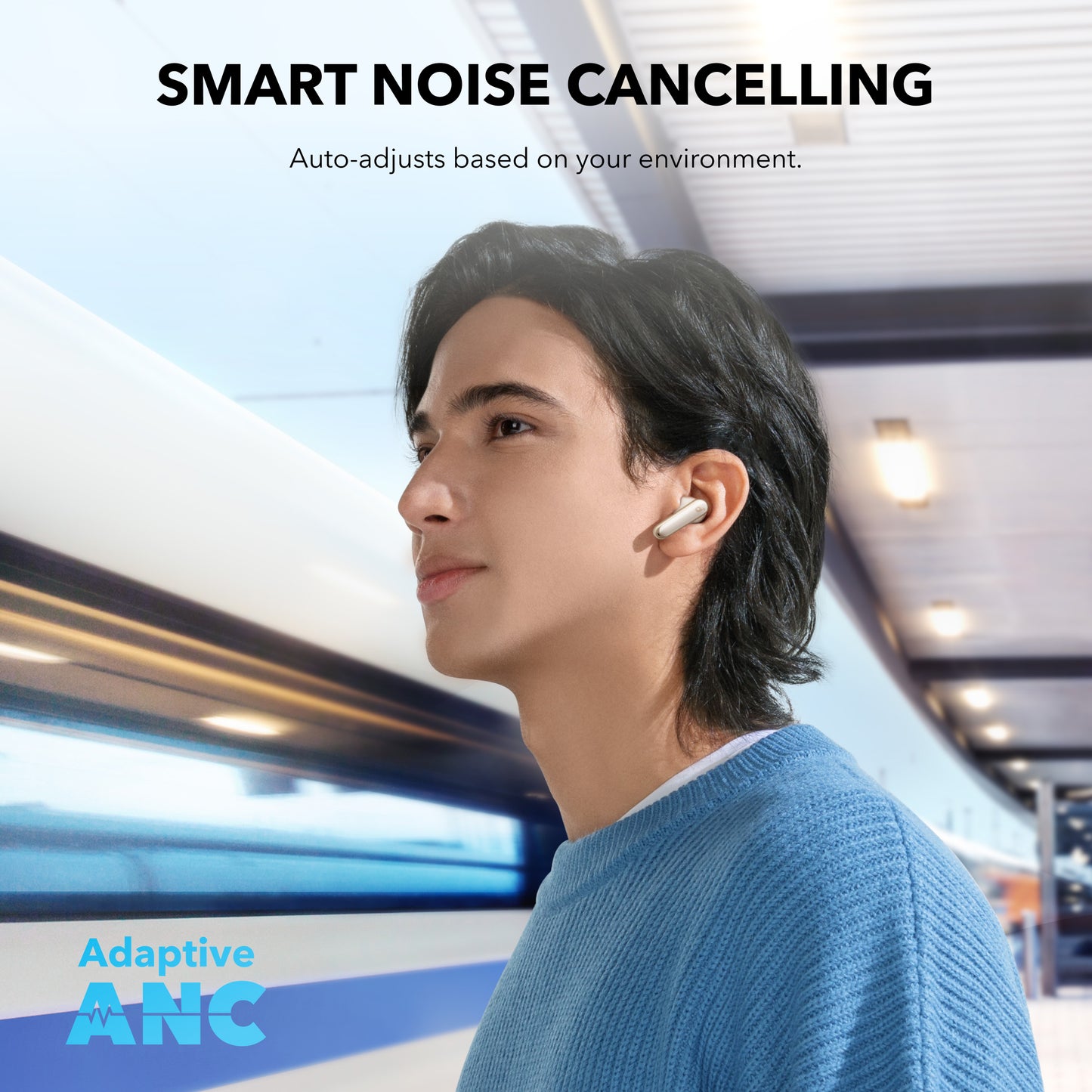P40i | Smart ANC True-Wireless Earbuds