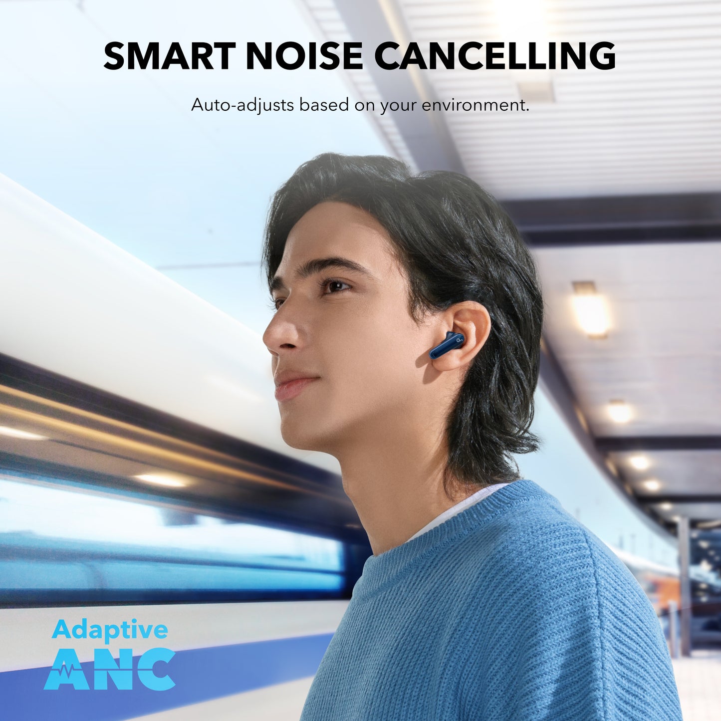 P40i | Smart ANC True-Wireless Earbuds