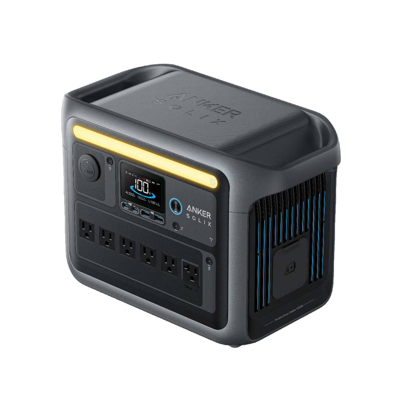1,056Wh | 1,800W Portable Power Station | Anker SOLIX C1000
