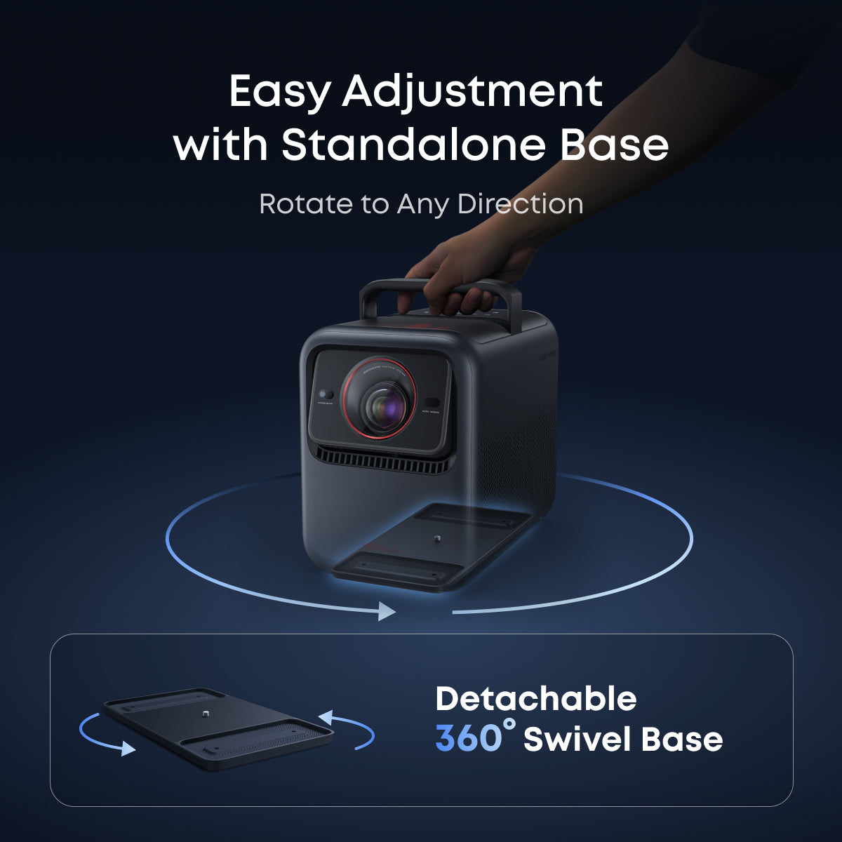 NEBULA X1 Gimbal Stand | Flexible & Auto-Lock