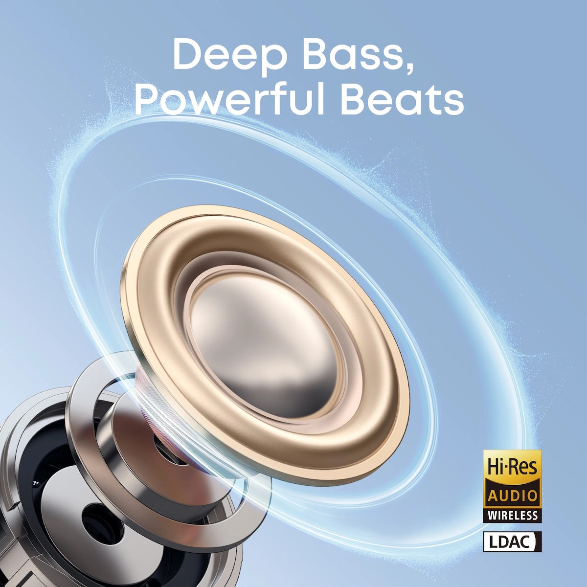 C50i | Comfortable Clip on Earbuds with Powerful Bass