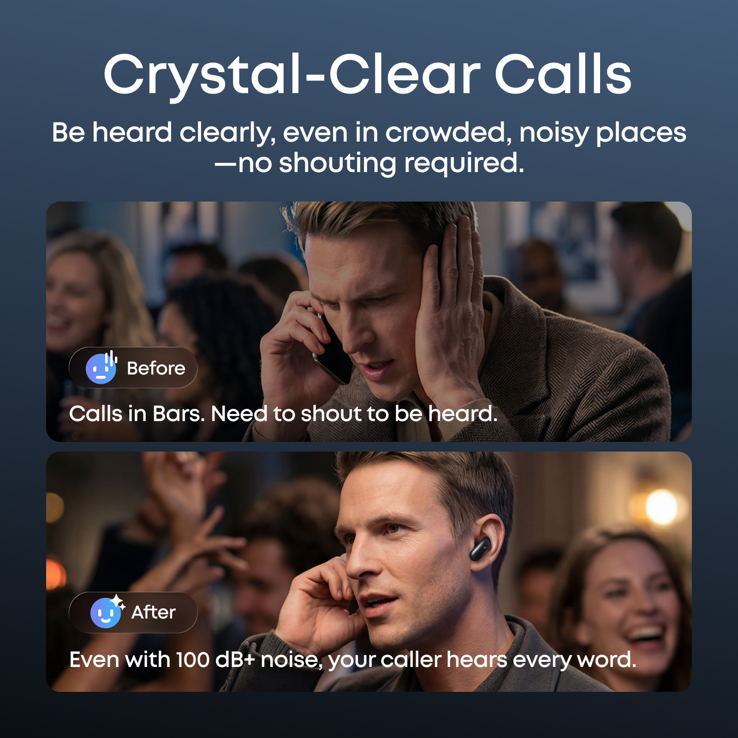 soundcore Liberty 5 Pro noise cancelling earbuds for clear calls