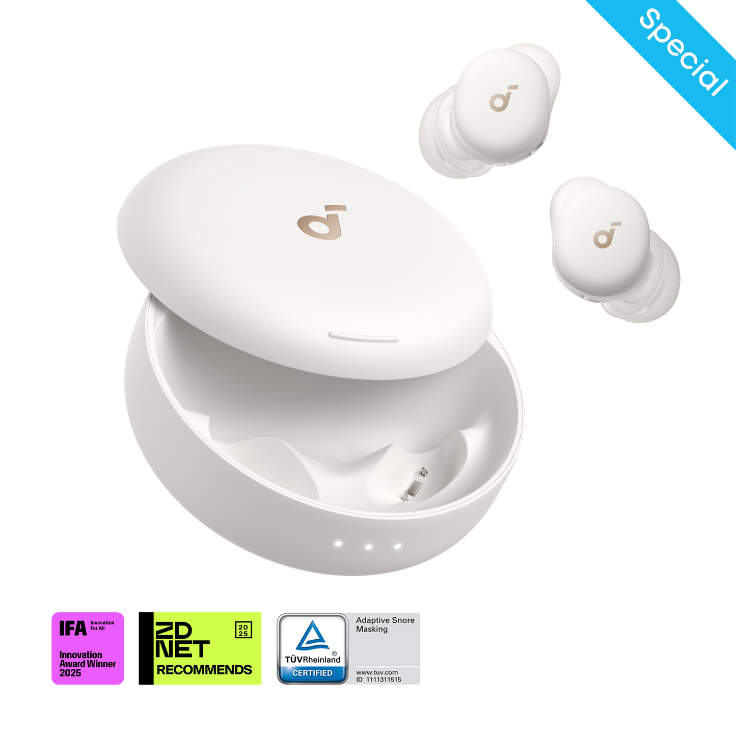 soundcore Sleep A30 Special / Sleep A30 | The World's First Smart ANC Sleep Earbuds