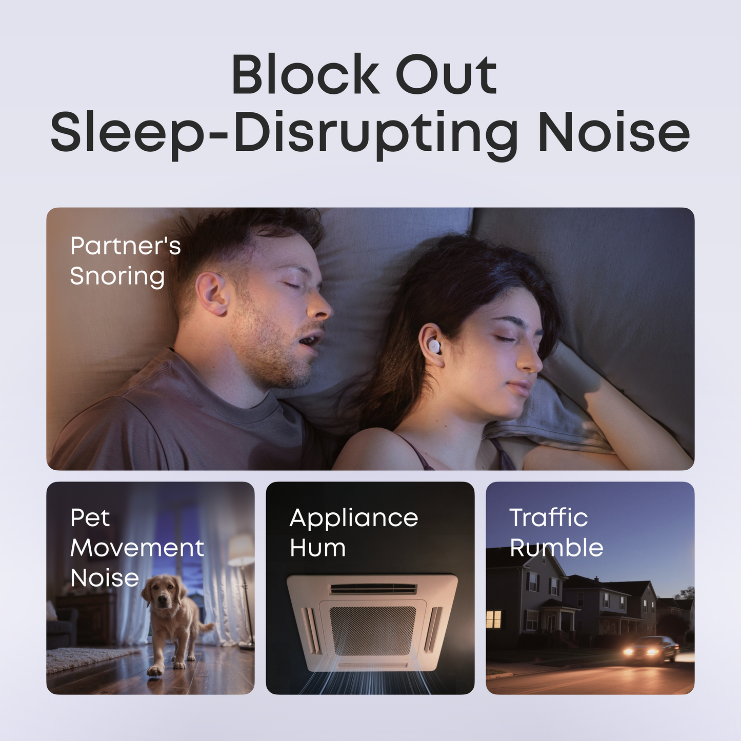 soundcore Sleep A30 The World's First Smart ANC Sleep Earbuds（Lighting Deals）