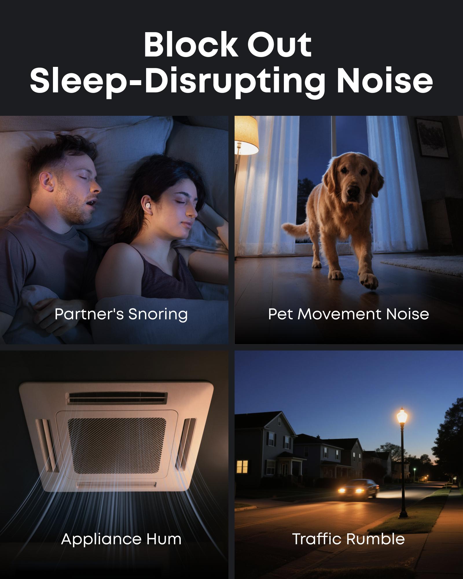 soundcore Sleep A30 noise cancelling earbuds for sleeping