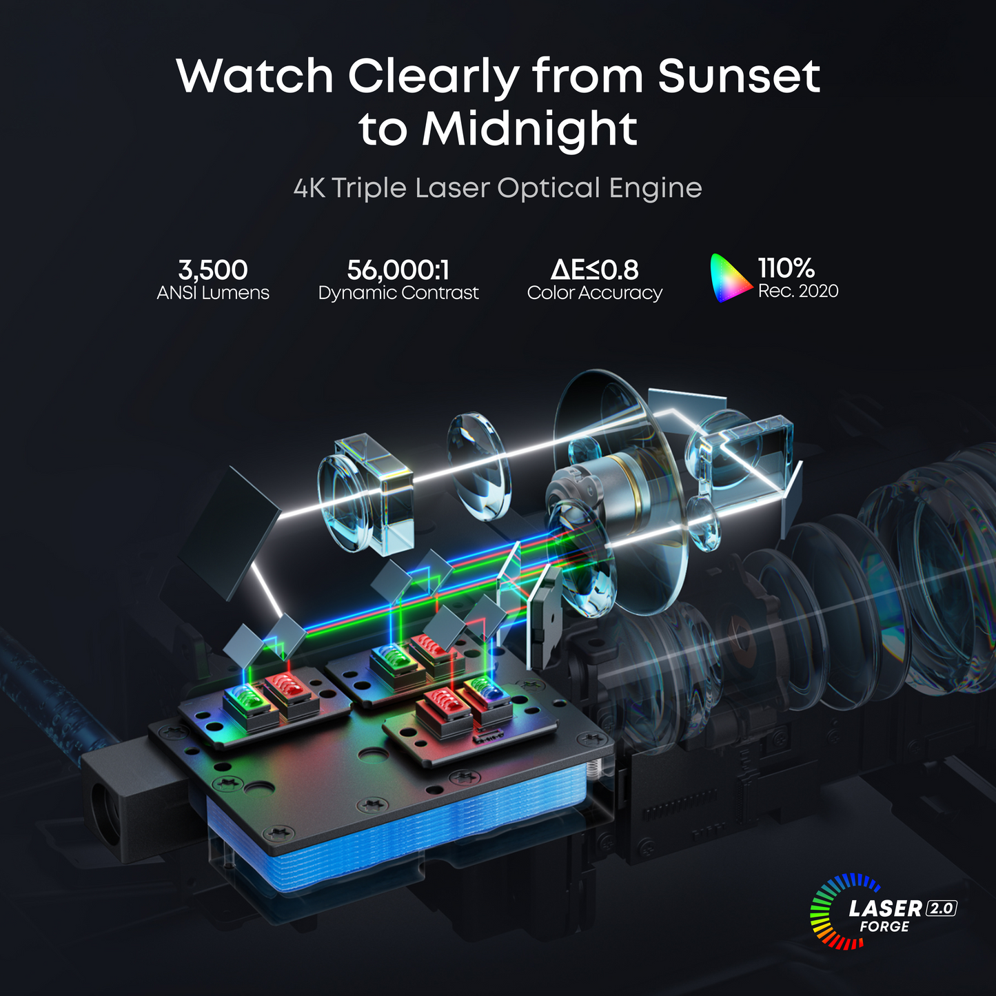 Nebula X1 Pro 4K Projector | World's First Mobile Theater Station