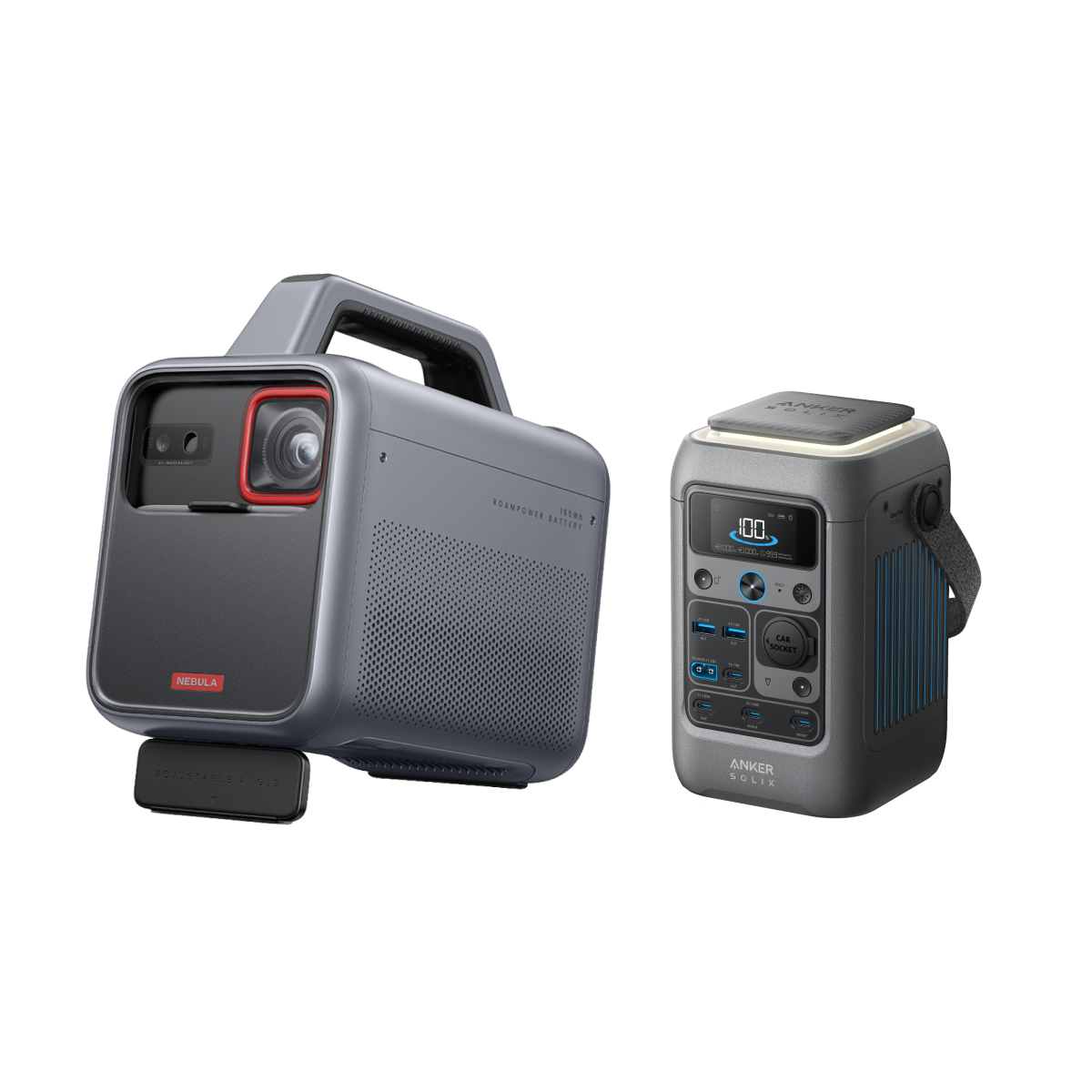 Mars 3 Outdoor Projector & 288Wh DC Portable Power Station