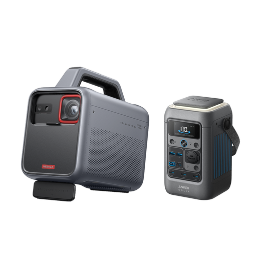 Mars 3 Outdoor Projector & 288Wh DC Portable Power Station