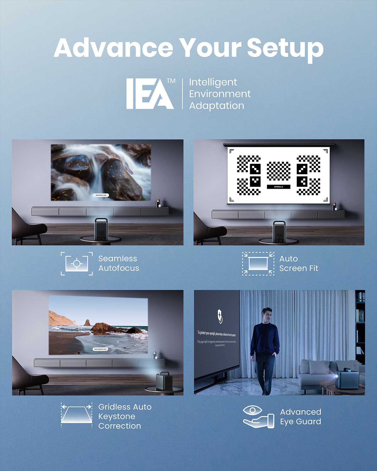 Cosmos Laser 4K | 4K Portable Laser Projector (Lightning Deals)