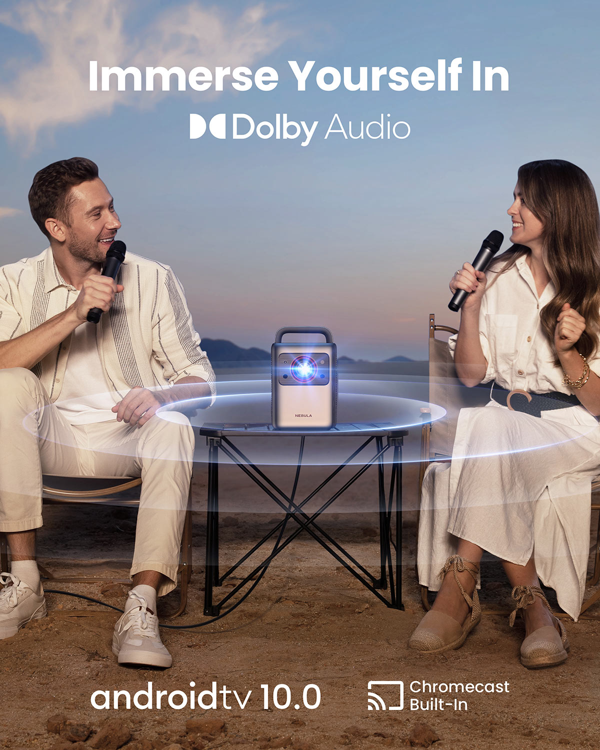 Cosmos Laser 4K | 4K Portable Laser Projector (Lightning Deals)