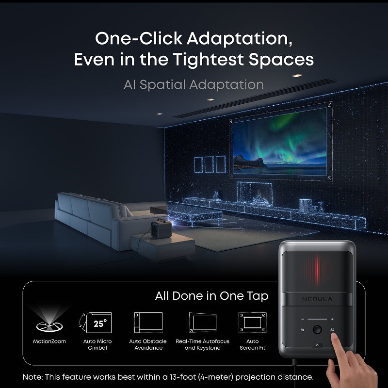 NEBULA X1 | 4K Triple Laser Projector with Dolby Audio