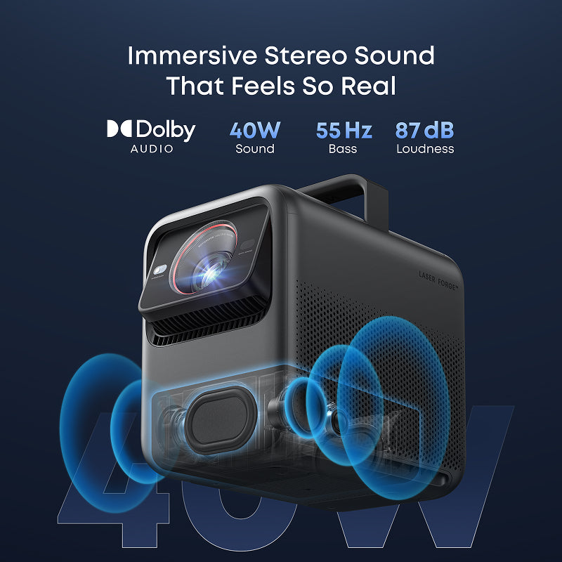 NEBULA X1 4K Projector + 1,056Wh Portable Power Station