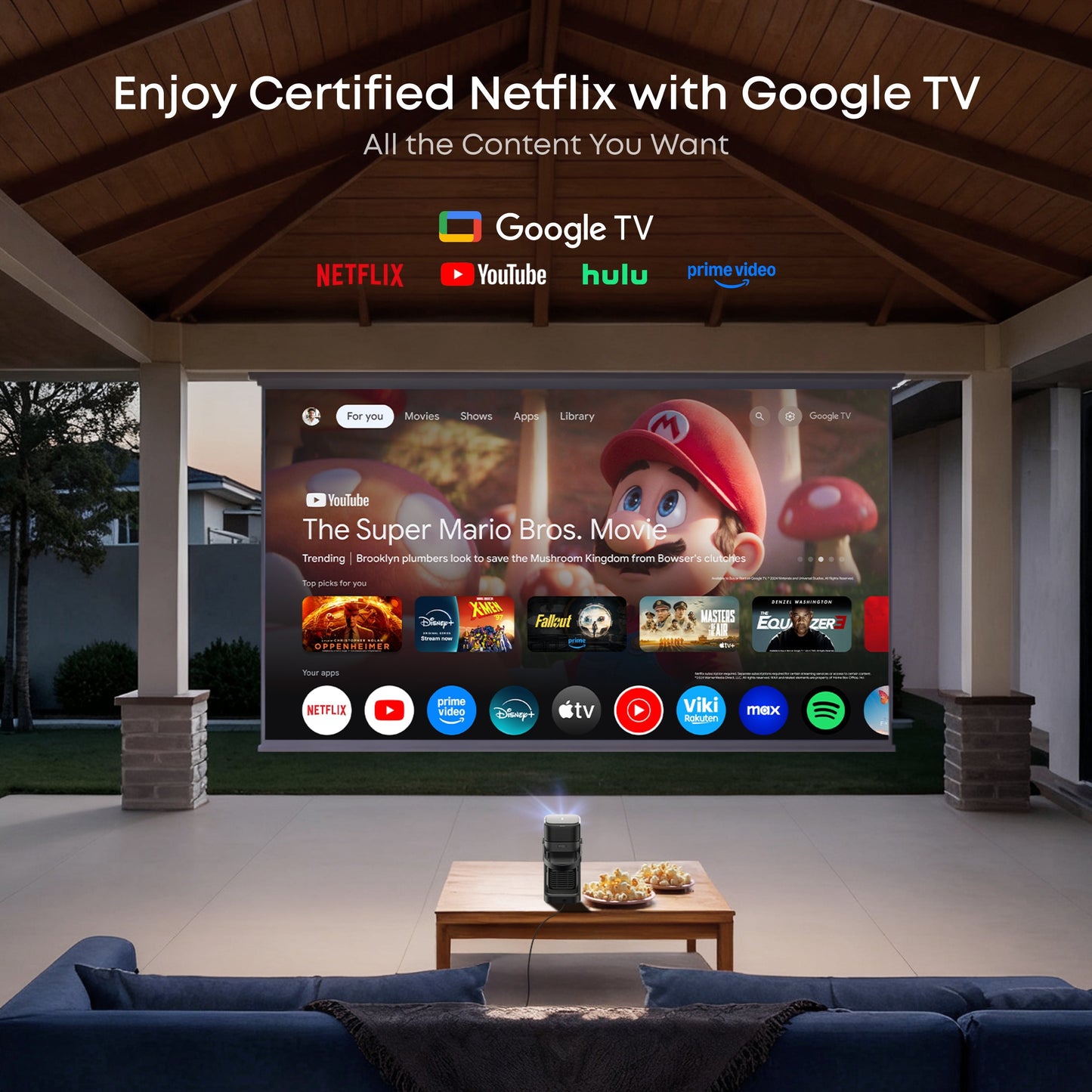 Nebula P1 | World's First Portable Projector with Detachable Speakers