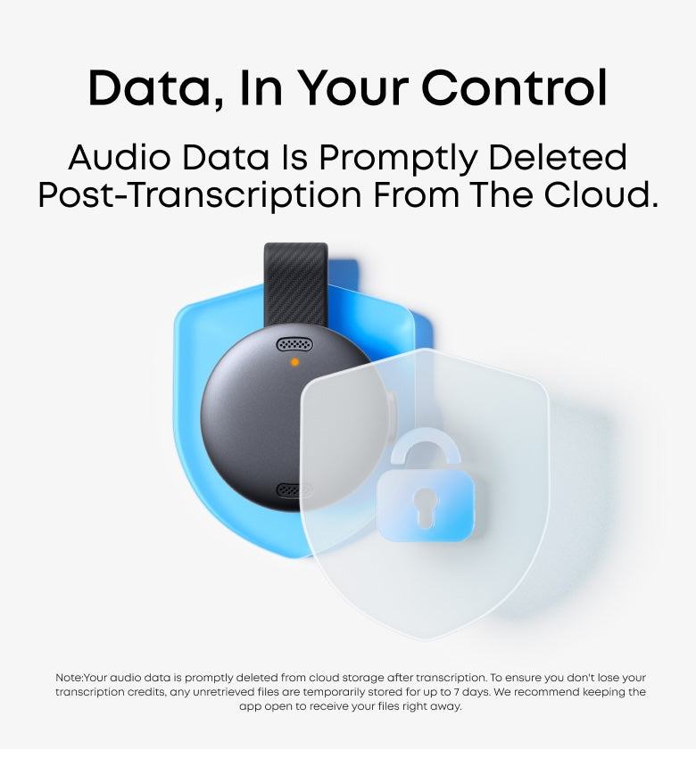 soundcore Work | The World's First Coin-Sized AI Voice Recorder