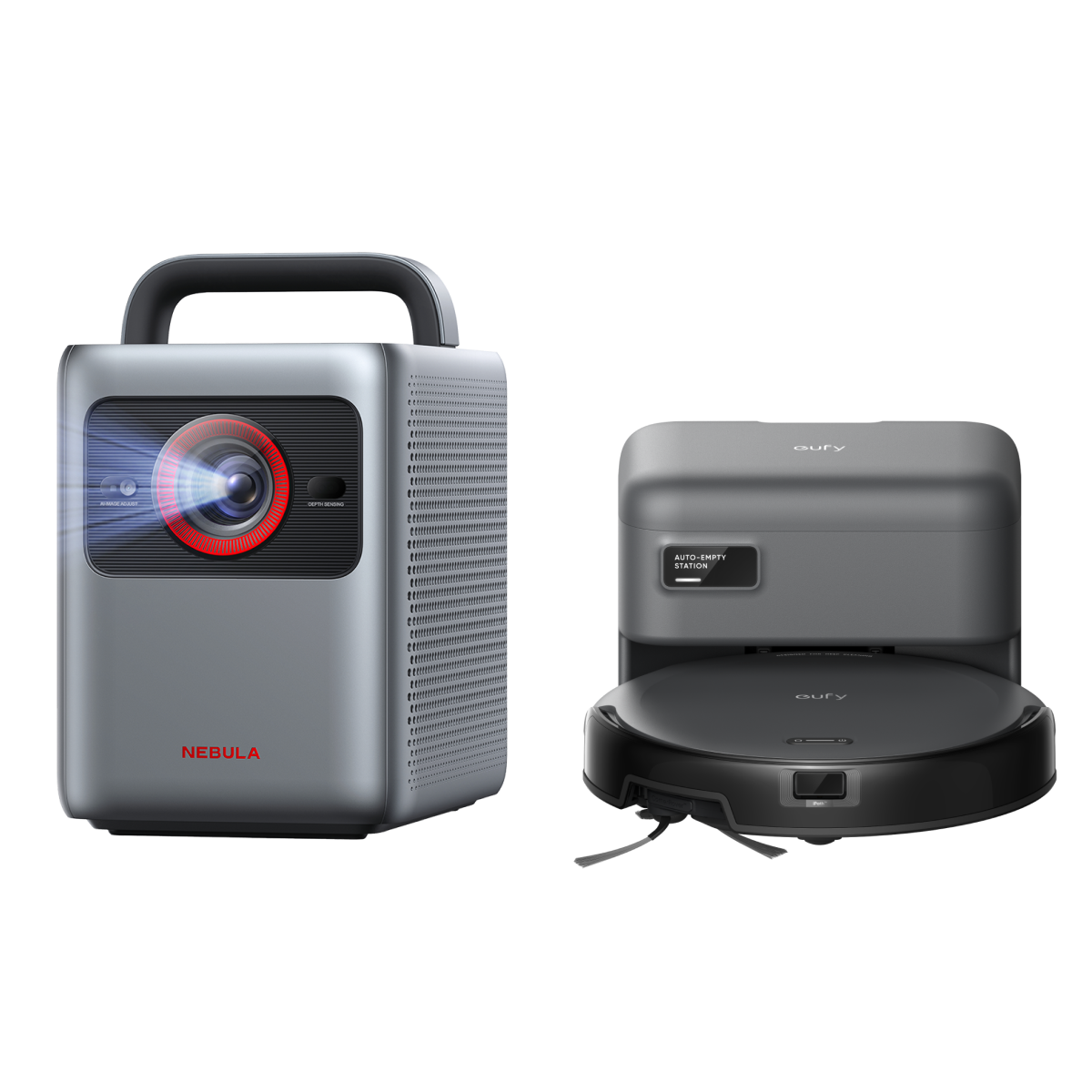 Cosmos 4K SE Projector + Robot Vacuum (60 Days* Hands-Free)