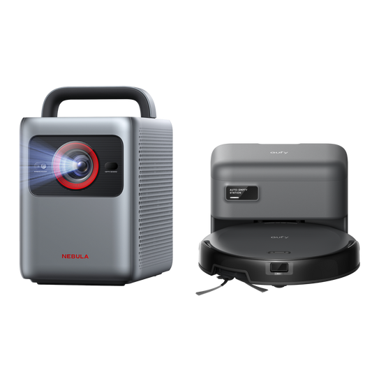 Cosmos 4K SE Projector + Robot Vacuum (60 Days* Hands-Free)