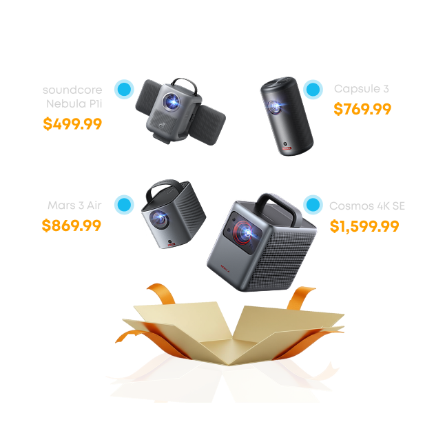 Summer Deals Mystery Box | Nebula Projector