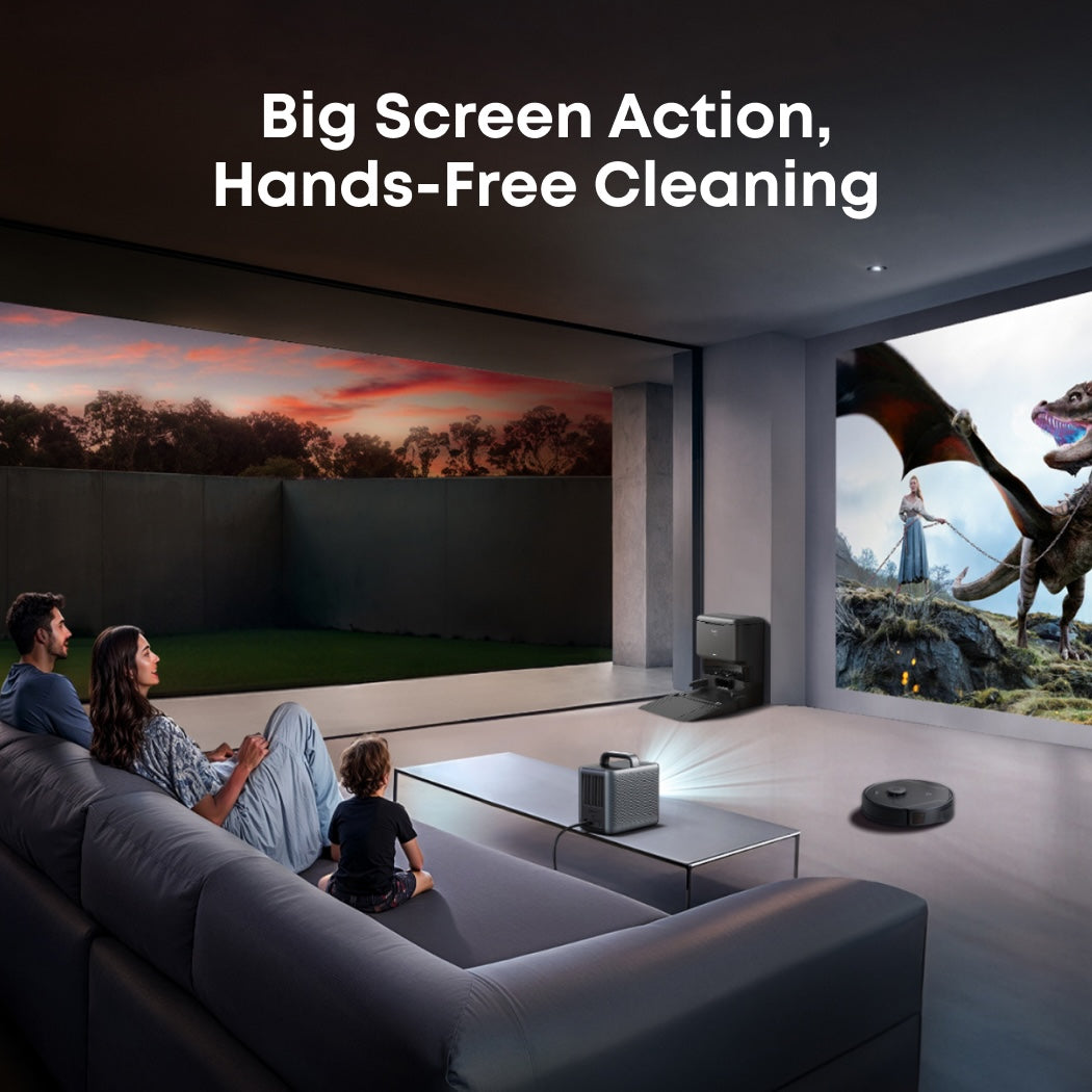 NEBULA X1 4K Projector | 3-in-1 Robot Vacuum (eufy E20) — 75 Days* Hands-Free