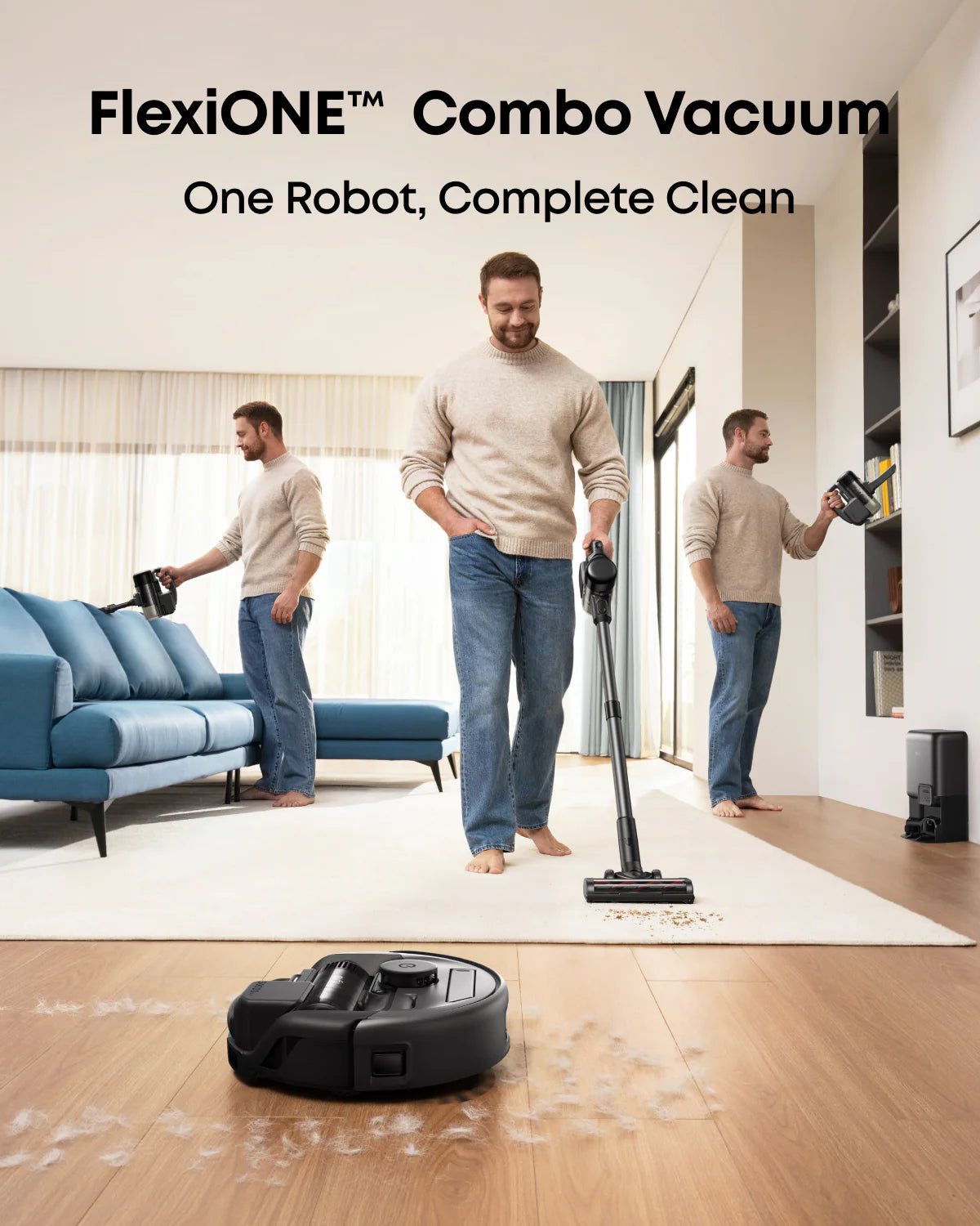 3-in-1 Robot Vacuum (eufy E20)
