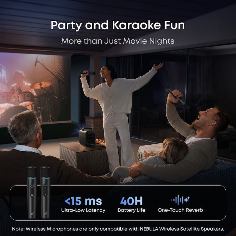 NEBULA X1 Accessory Pack | Ultimate Audio for Movie Nights