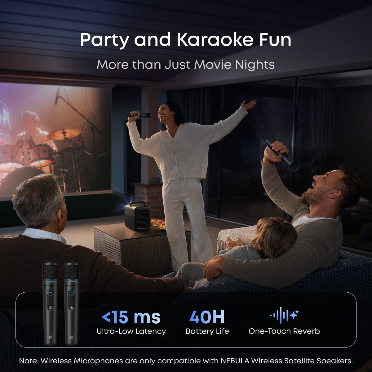 NEBULA X1 | 4K Triple Laser Projector with Dolby Audio