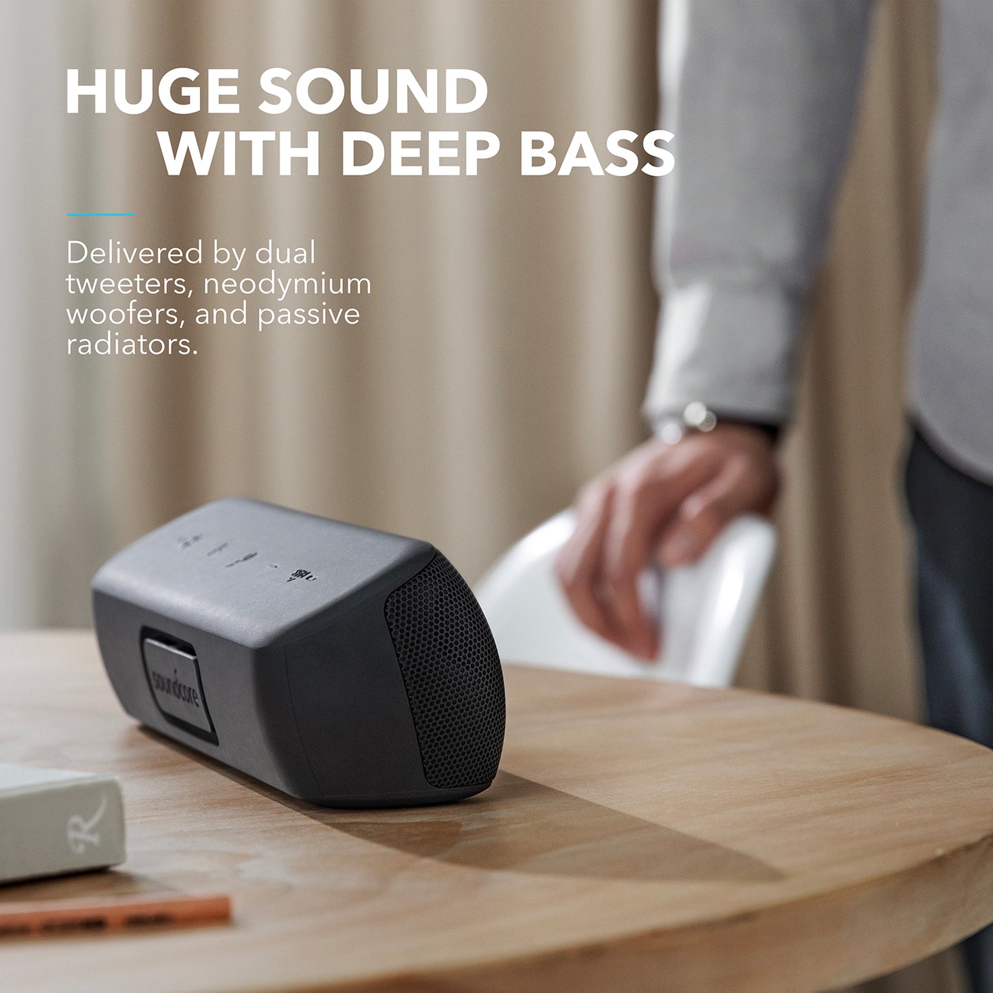 Motion+ | Portable Speaker with Intense Bass