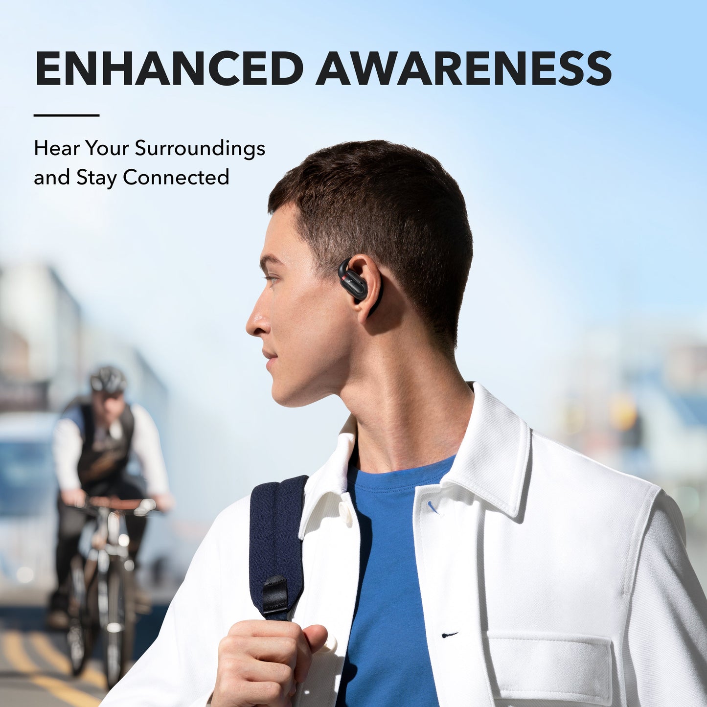 Soundcore V30i open-ear running headphones for music