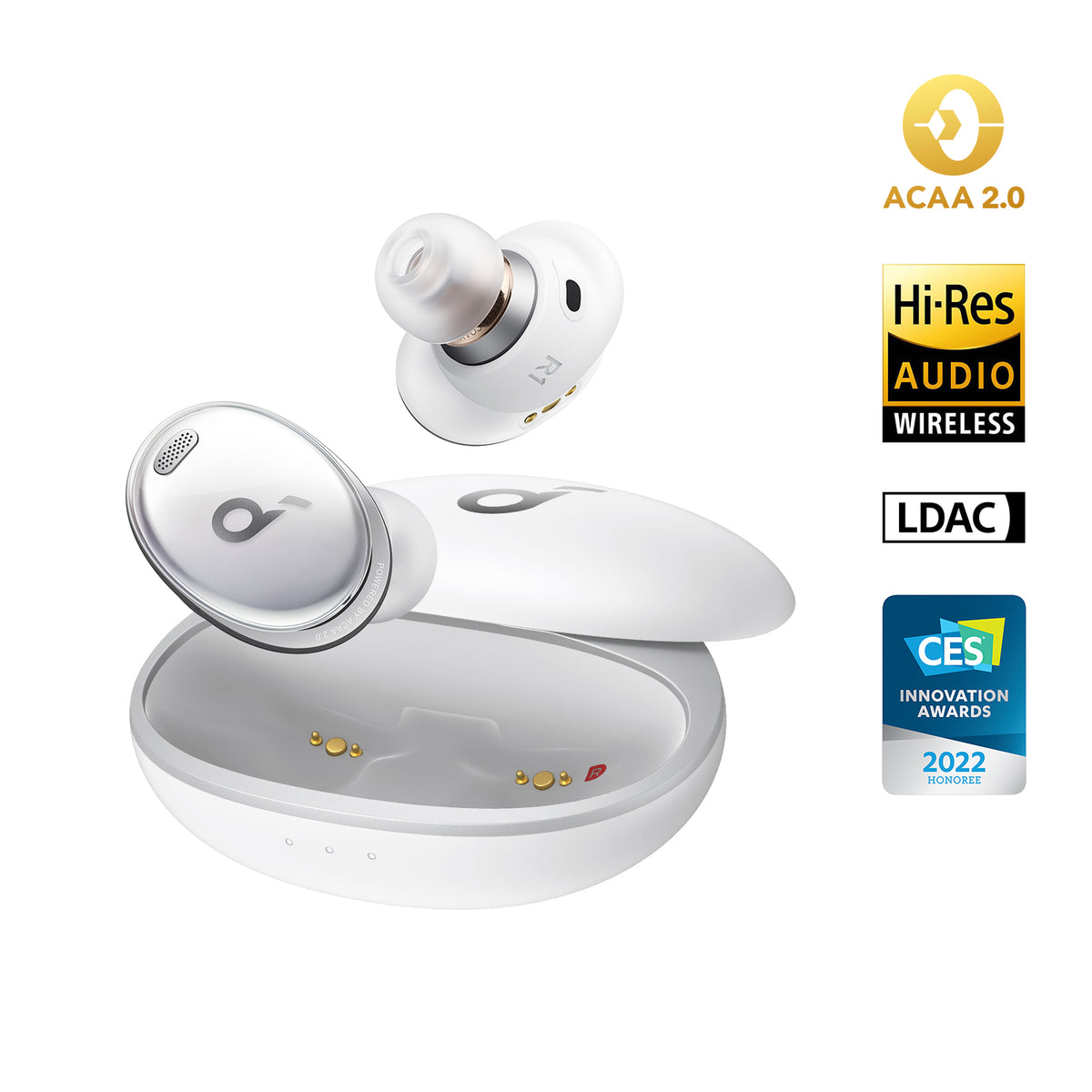 Liberty 3 Pro White - TWS ANC Earbuds - soundcore Canada 